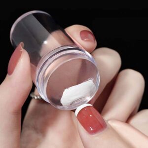🔥Transparent Silicone Nail Stamper🚚Buy 2 Free Shipping